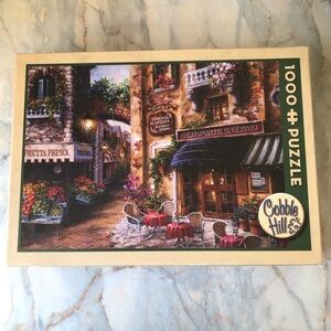 Cobble Hill 1000 Piece Puzzle - Buon Appetito Italian Cafe Scene